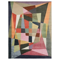 Rug & Kilim è un tappeto in stile moderno di metà secolo con motivi geometrici policromatici