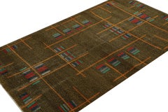 Rug & Kilim’s Mid-Century Modern Zeki Müren Art Deco Rug
