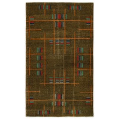 Rug & Kilim - Tappeto Art Deco di Zeki Müren, moderno e di metà secolo