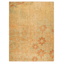 Rug & Kilim's Moderner abstrakter Kunstteppich mit bunten Blumenmustern