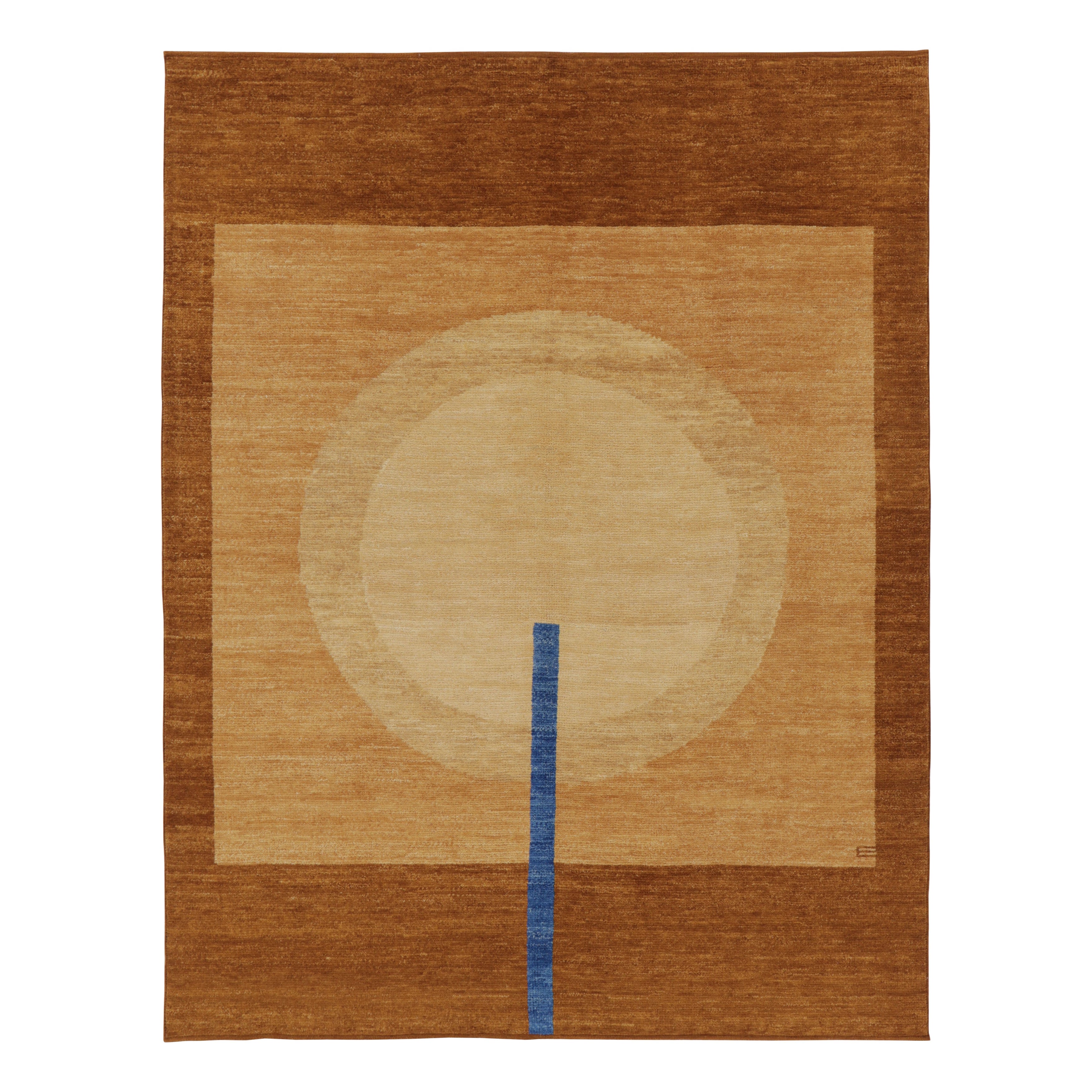 Tappeto moderno astratto e minimalista di Rug 
Kilim, "Sunrise in Cappadocia". in vendita