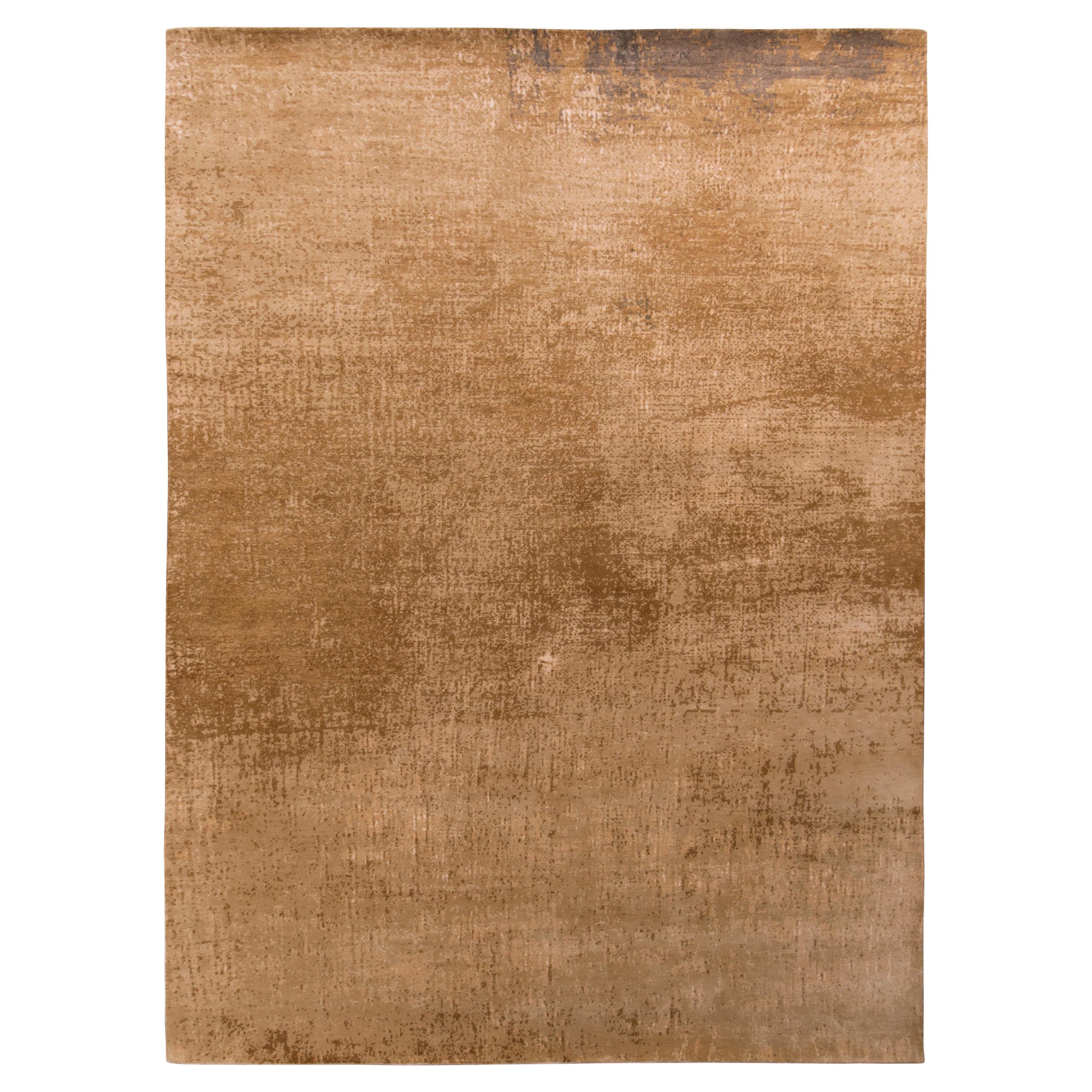 Rug & Kilim’s Modern Abstract Rug in Beige Brown All Over Pattern