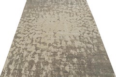 Rug & Kilim’s Modern Abstract Rug in Beige-Brown and Gray Patterns