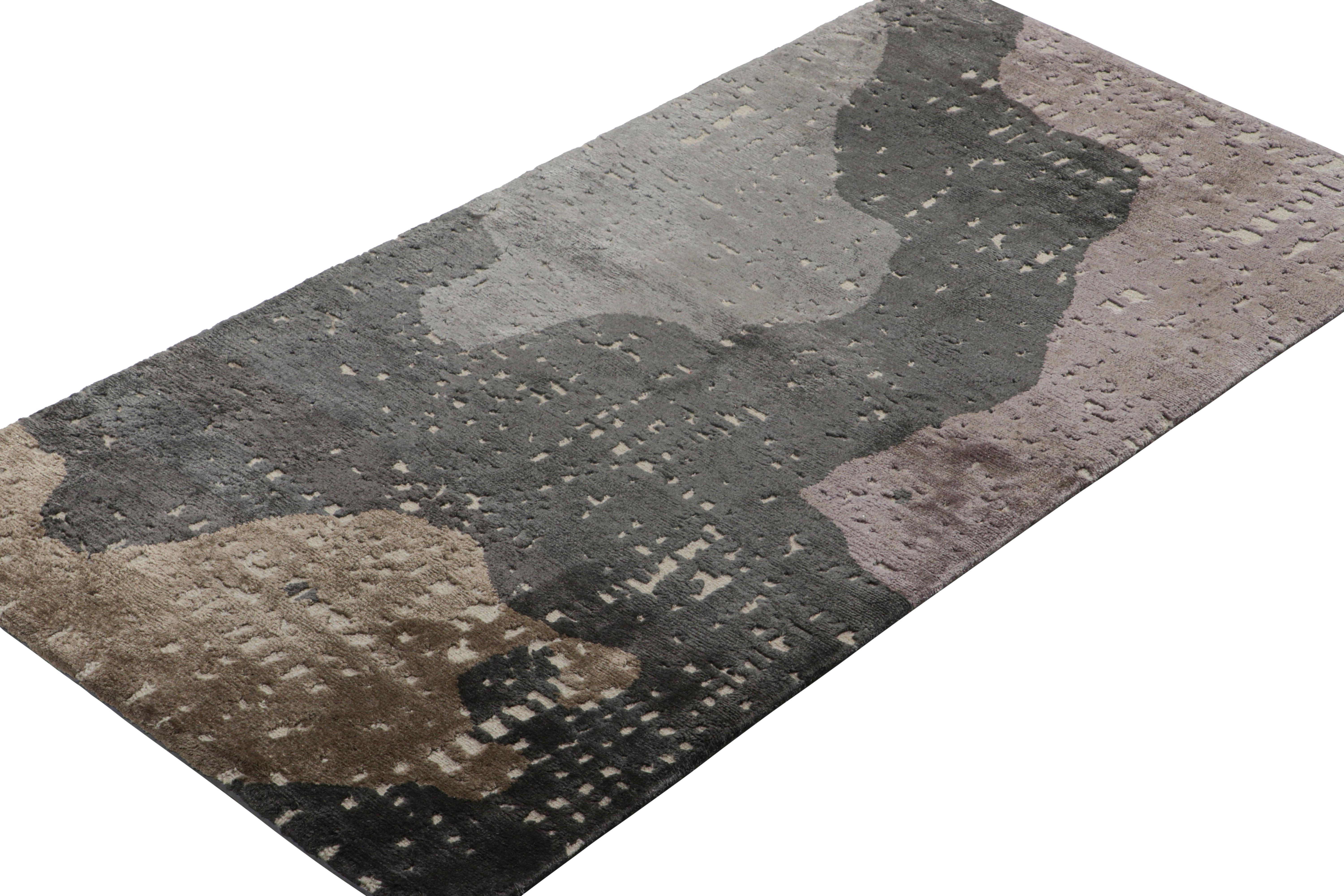 Alfombra abstracta moderna 