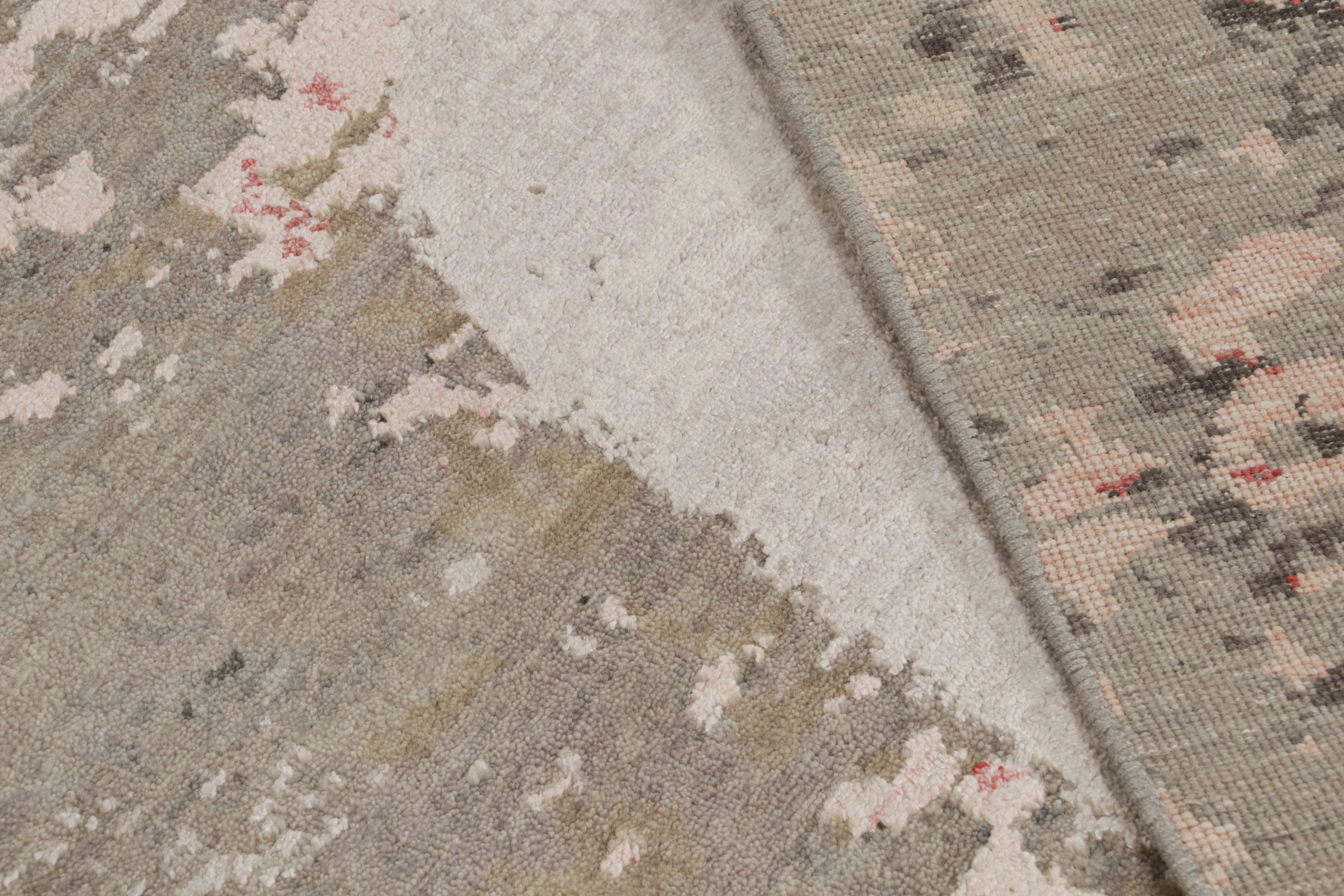 XXI secolo e contemporaneo Rug & Kilim: tappeto astratto moderno con motivi policromatici in vendita