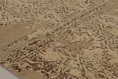 Rug & Kilim's Modern Abstract Rug in Sienna Brown