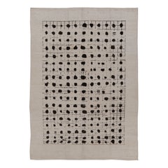Rug 
Kilim’s Modern Abstract Rug with Gridded Rectangles