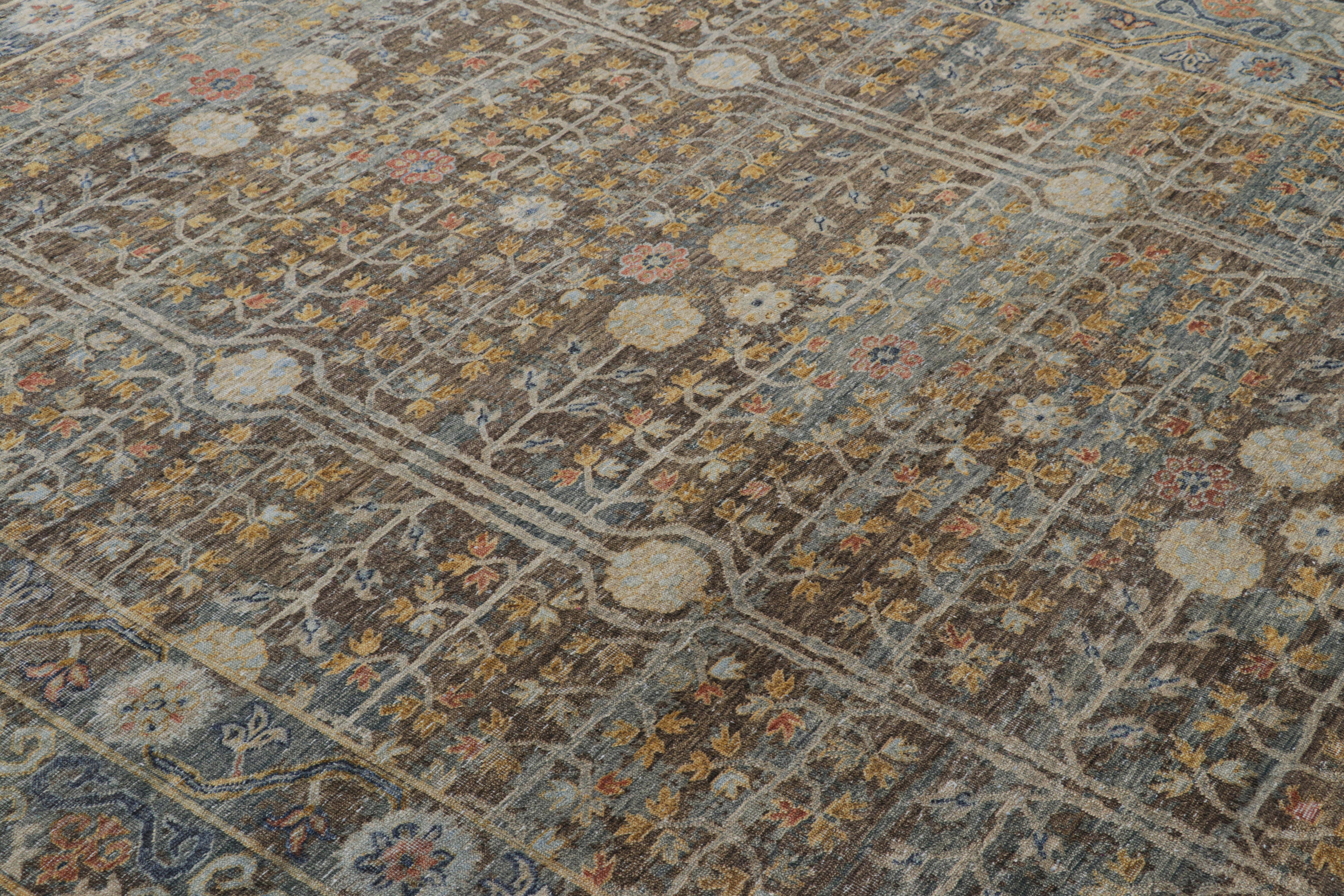 Dieser moderne Teppich im Format 8×10, handgeknüpft aus Wolle und Seide, ist eine kühne Ergänzung der Modern Classics Collection'S von Rug & Kilim - ein anspruchsvoller und eleganter neuer Ansatz für einen historischen Stil.

Über das