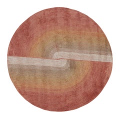 Rug & Kilim’s Modern Circle Rug with Bold Multicolor Geometric Patterns