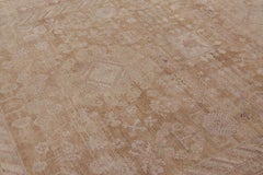Rug & Kilim’s Khotan-Inspired Rug, Beige-Brown with Mauve Traditional Patterns