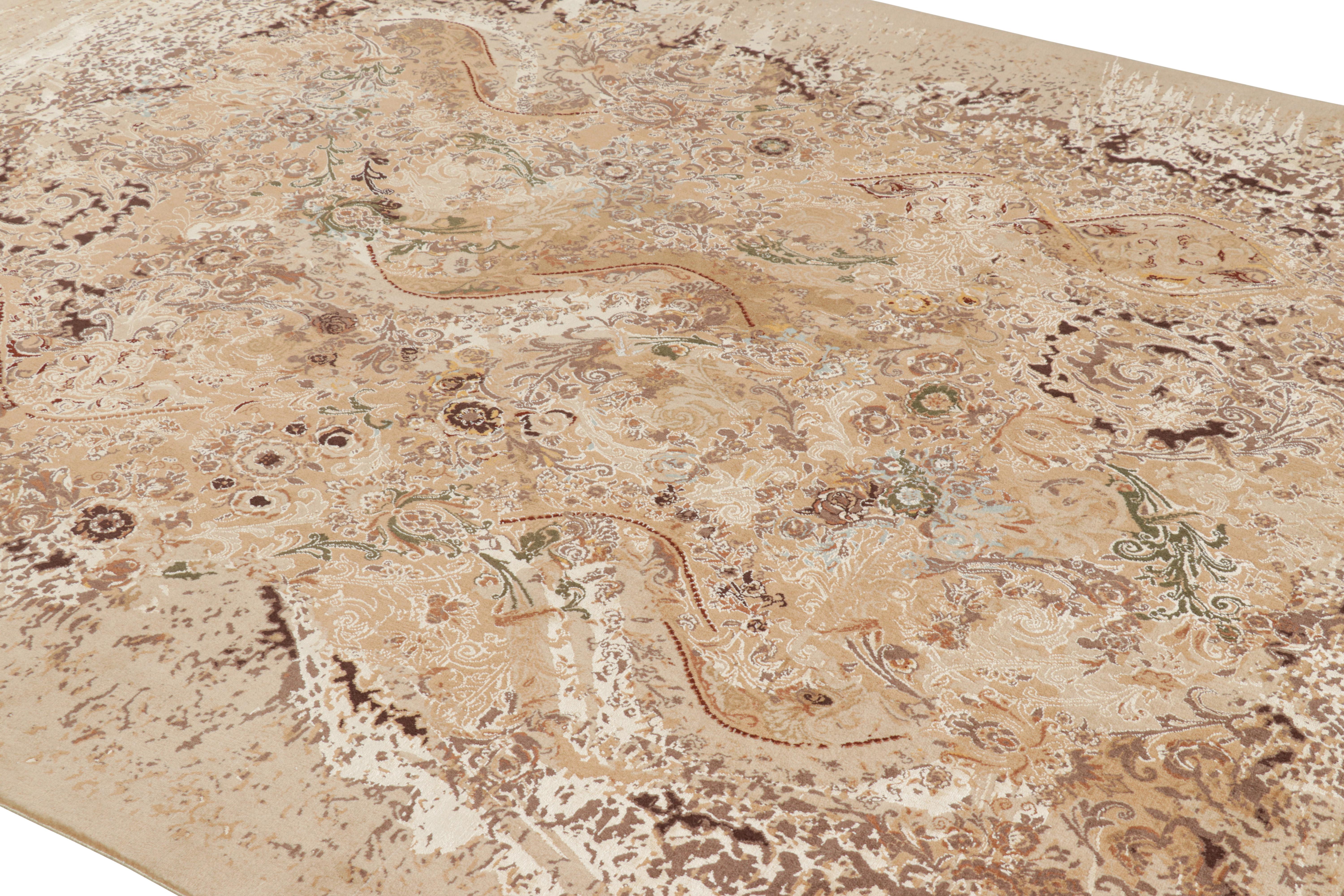 This hand-knotted wool 8x11 rug represents a bold new line of Rug 
Kilim’s Modern Classic Collection—a series of contemporary rugs by one of the most talented Persian ateliers and designers in the craft today.

On the Design:

Each piece in