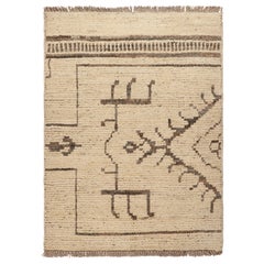 Rug 
Kilim
s Modern Classics Teppich in Beige mit braunen, geometrischen Mustern