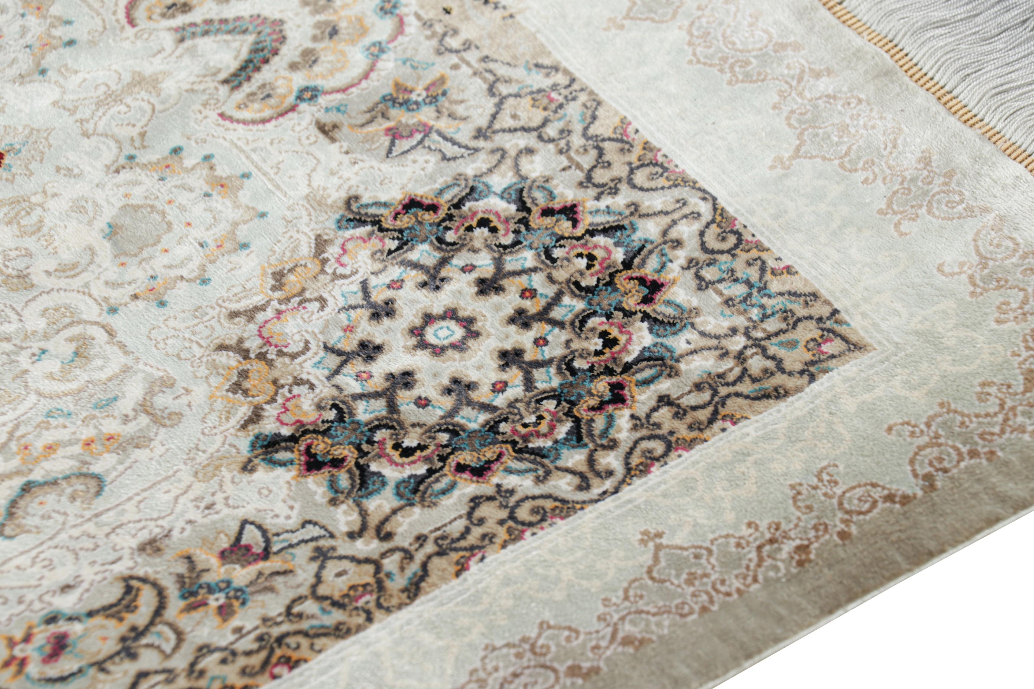 XXIe siècle et contemporain Tapis Modern Classics de Rug & Kilim avec médaillon rouge en vente