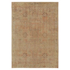 Rug & Kilim's Modern Classics Teppich mit traditionellem All-Over-Muster in Gold und