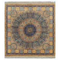 Rug
Kilim
s Modern Classics Square Rug In Polychrome Floral Medallion Liliom
