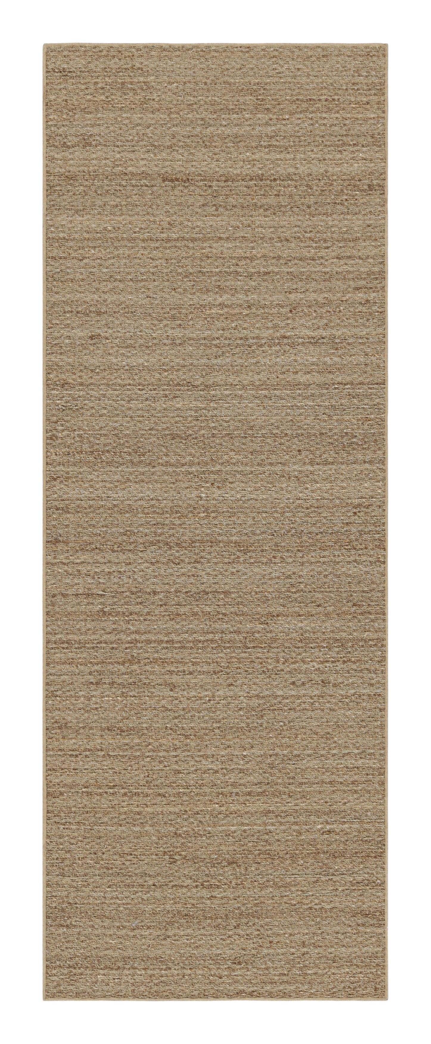 Alfombra moderna Rug & Kilim de cáñamo en tonos beige-marrón