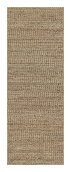 Rug & Kilim è un tappeto moderno in canapa a trama piatta nei toni del beige e del marrone.