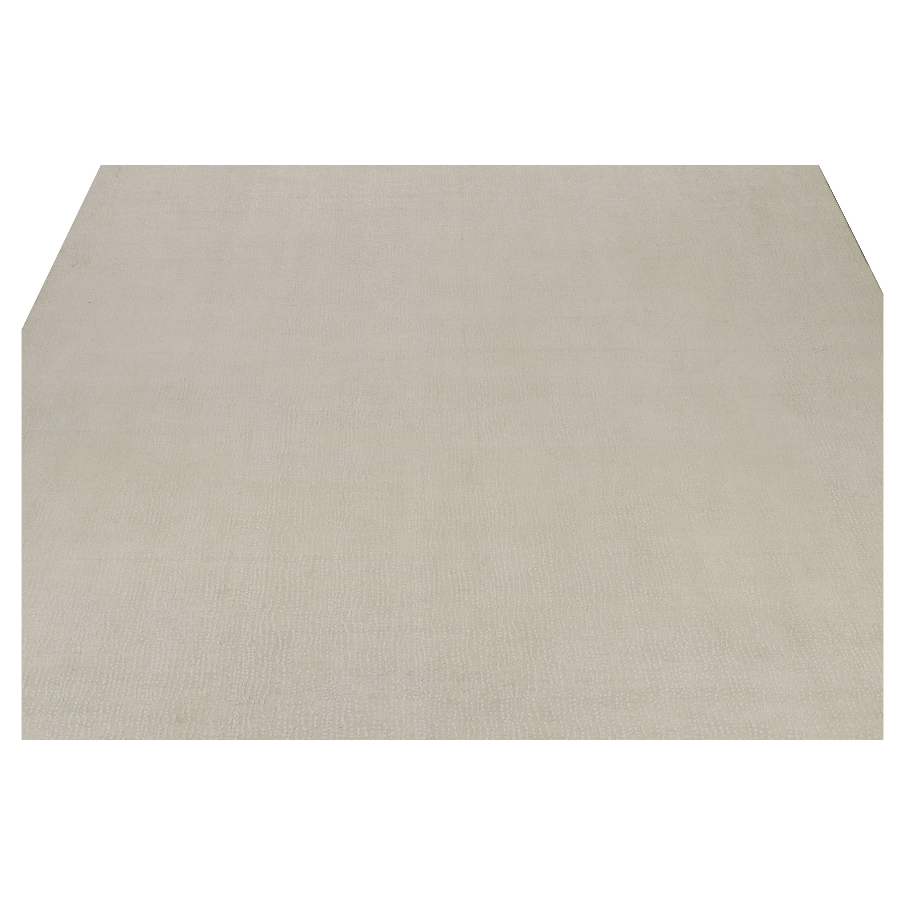 Annodato a mano in lana e seta, questo tappeto contemporaneo a palazzo 13x21 è un'entusiasmante opera della collezione di tappeti Textural di Rug & Kilim. 

Sul design:

Gli occhi più attenti ammireranno la texture alta e bassa e le sottili