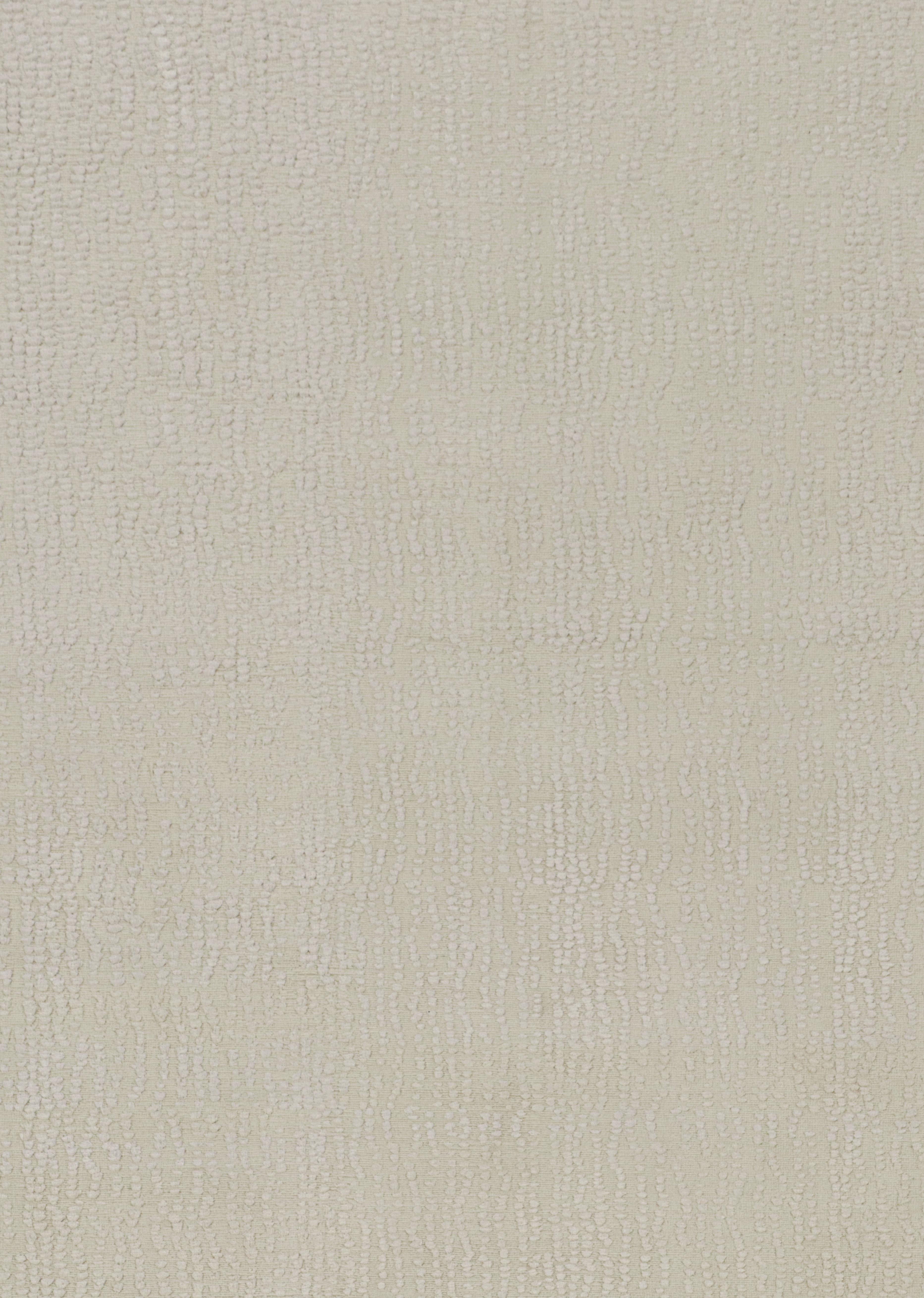 Moderno Rug & Kilim: un tappeto moderno con texture alta e bassa in bianco sporco in vendita