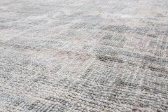 Moderner elfenbeinfarbener und grauer Teppich aus Wolle und Seide von Teppich & Kilims