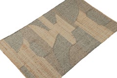 Tappeto moderno Rug & Kilim con motivi beige-marrone e grigio
