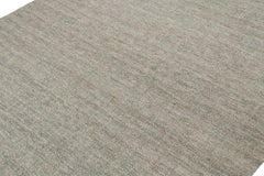 Tapis Kilim moderne de Rug & Kilim en brun et blanc