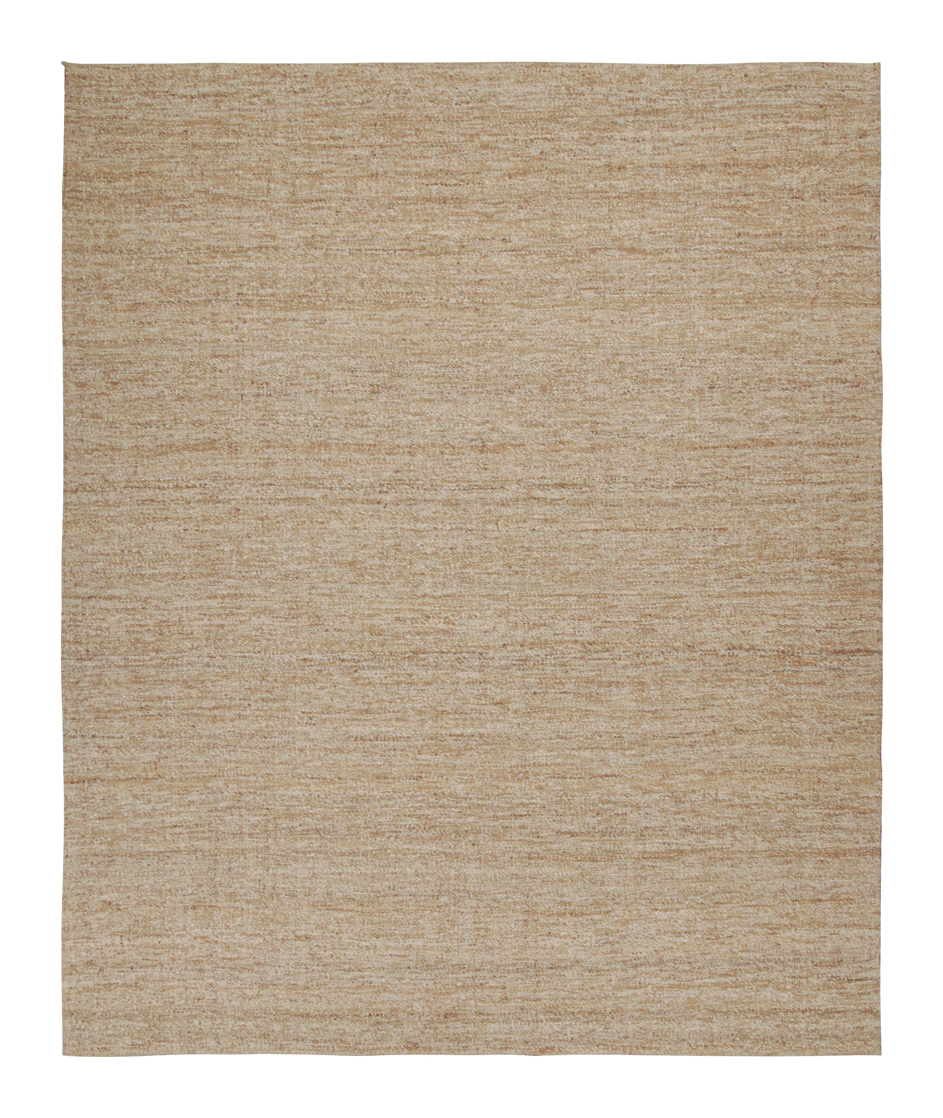 Tapis Kilim moderne de Rug & Kilim en brun et blanc Neuf - En vente à Long Island City, NY