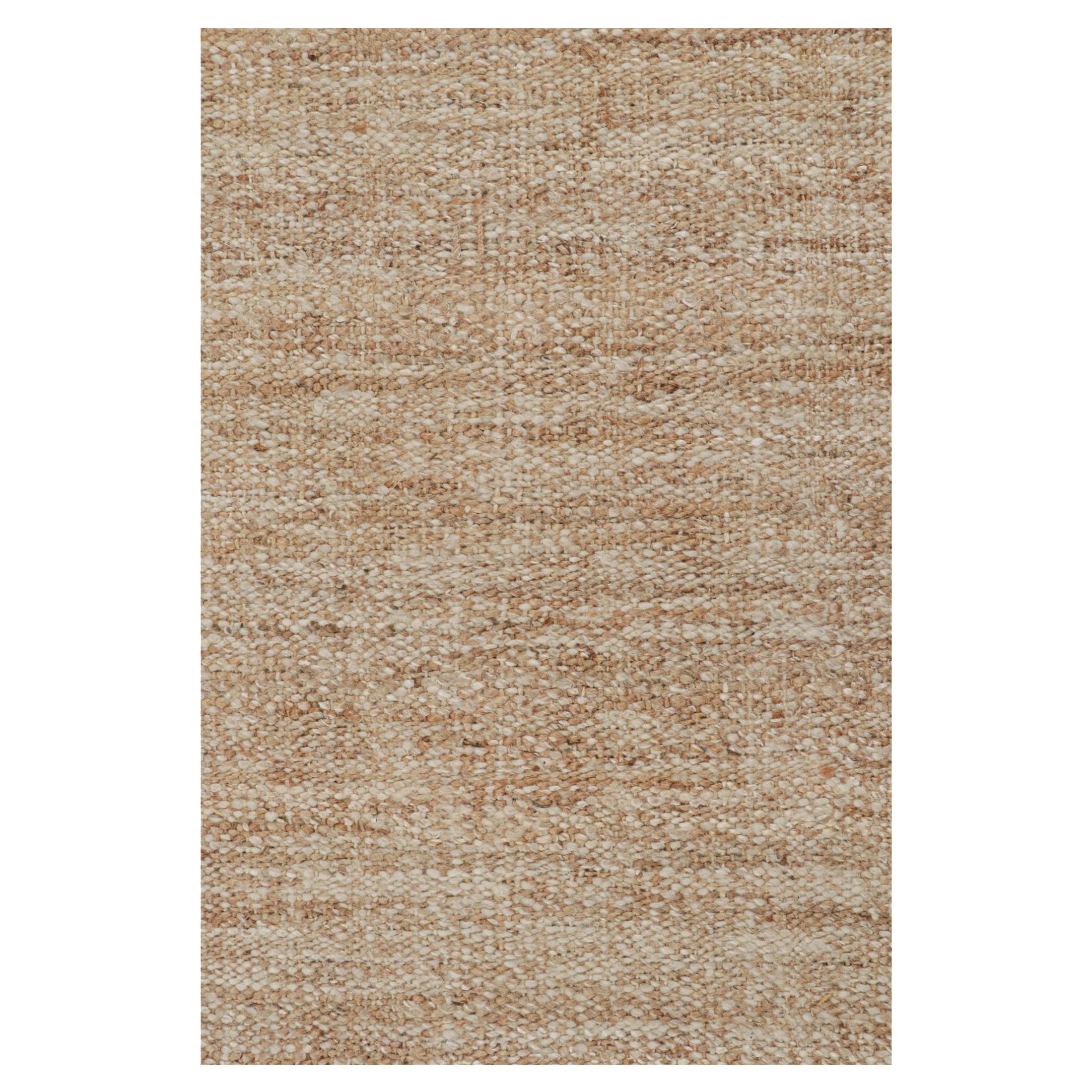 Il tappeto moderno Rug 
Kilim di Rug 
Kilim in marrone e bianco