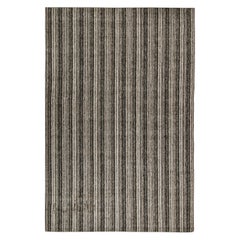 Moderner übergroßer Teppich von Rug & Kilim mit Salz- und Paprikastreifen
