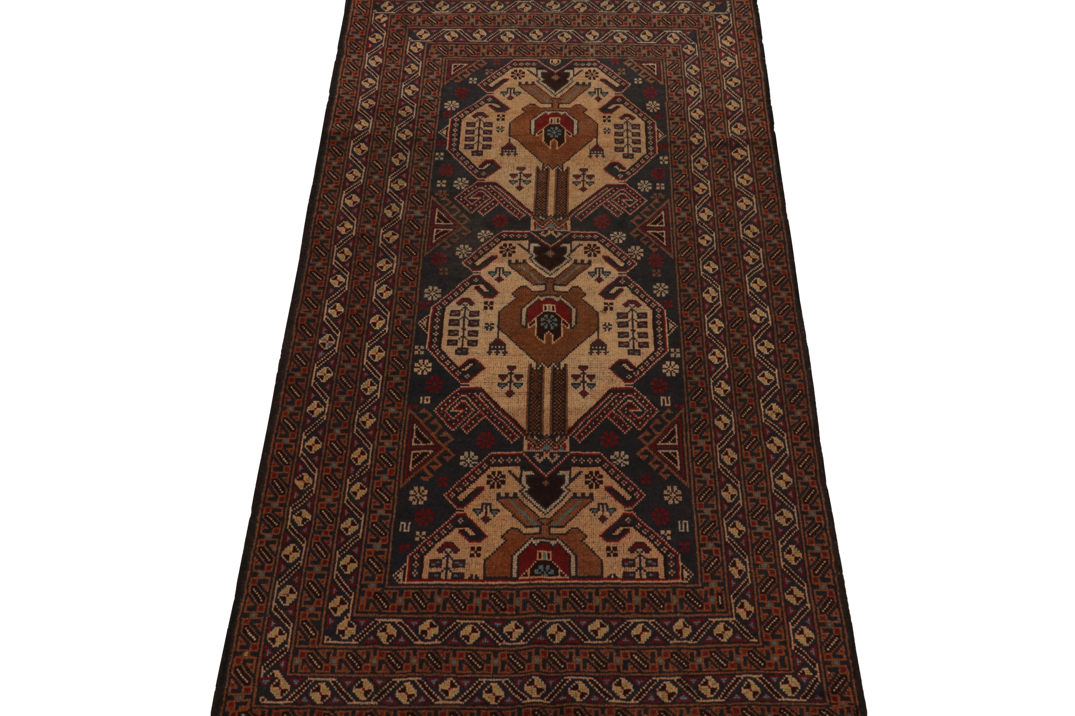 Rug & Kilim's Modern Patchwork kilim in Multicolor Geometric Patterns (Stammeskunst) im Angebot