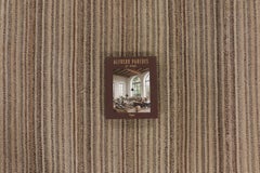 Rug & Kilim’s Modern Rez Flatweave Kilim in Brown Textural Stripes