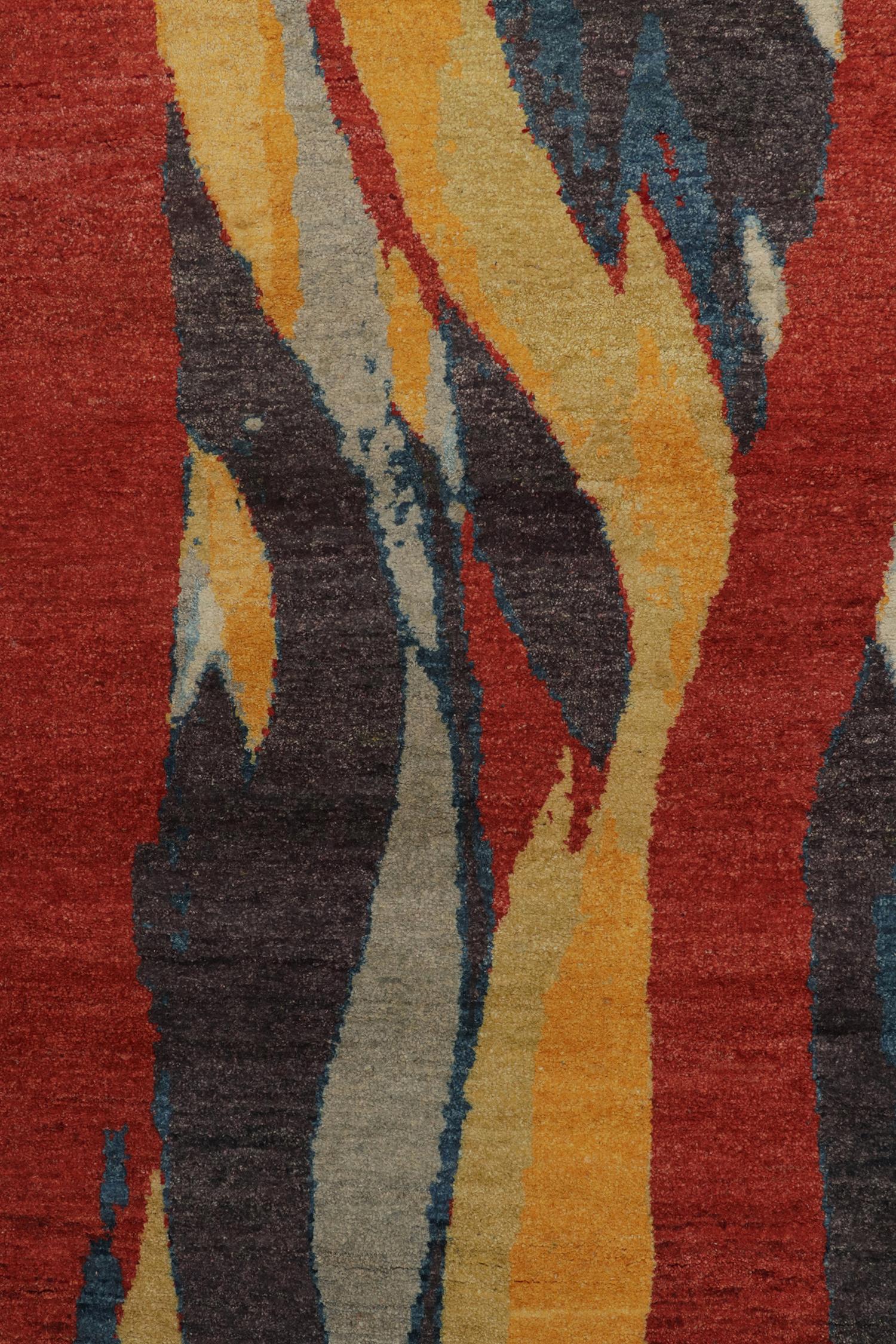 Contemporary Rug & Kilim’s Modern Rug in a Multicolor Abstract Pattern For Sale