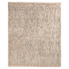 Rug & Kilim's Modernity Rug in all over Beige, Gray and White Abstract Pattern (tapis moderne à motif abstrait beige, gris et blanc)