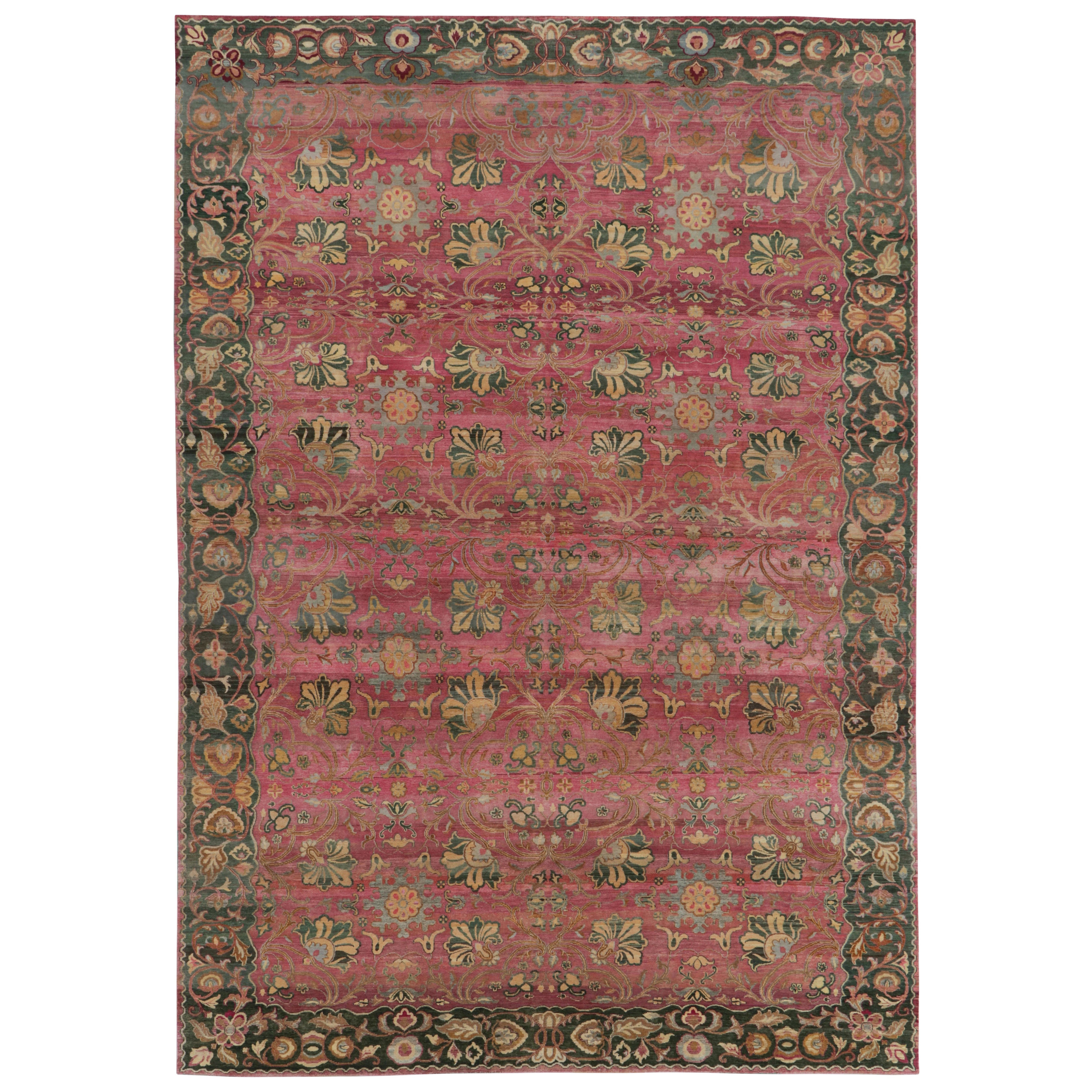 Rug
Kilim è un tappeto moderno con un morbido motivo floreale rosa e verde.
