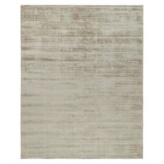 Moderner Teppich von Rug & Kilim in massivem Beige