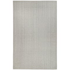 Rug & Kilim's Modern Rug in Grau und Off-White Striae