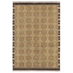 Rug 
Kilim’s Modern Scandinavian Style Rug with Beige-Brown Geometric Patterns