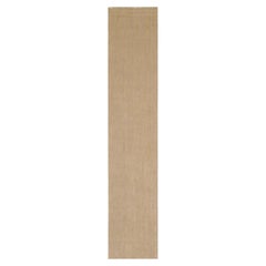 Rug & Kilim’s Modern Textural Extra-Long Runner Rug in Beige-Brown & Cream Tones
