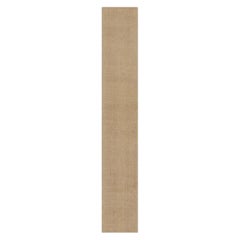 Rug & Kilim’s Modern Textural Extra-Long Runner Rug in Beige-Brown & Cream Tones