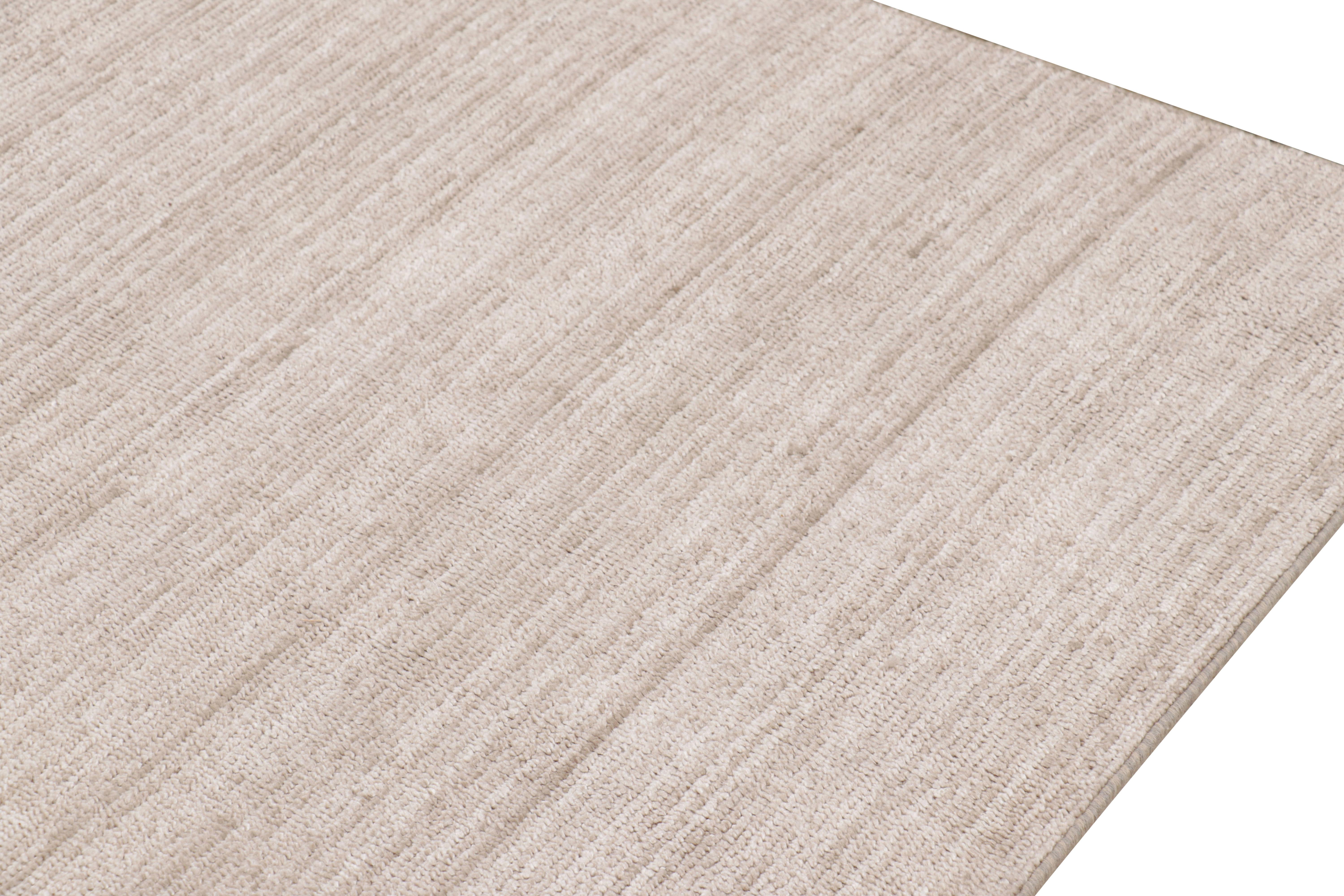 Tapis Modernity Gallery Runner Rug & Kilim dans les tons beiges et rayés Neuf - En vente à Long Island City, NY