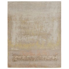 Rug & Kilim's Moderner Hochflorteppich mit abstraktem geometrischem Muster