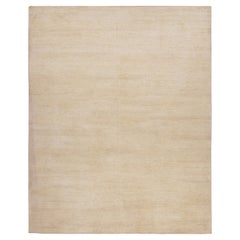 Rug
Kilim
s Modern Textural Oversized Rug With Striae of Beige