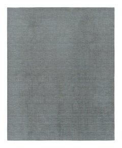 Rug & Kilim’s Modern Textural Rug in Gray Tones & Striae