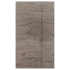 Alfombra de textura moderna Rug 
Kilim en tonos neutros topo y gris sobre tono