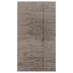 Alfombra de textura moderna Rug 
Kilim en tonos neutros topo y gris sobre tono