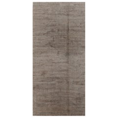 Alfombra de textura moderna Rug 
Kilim en tonos neutros topo y gris sobre tono