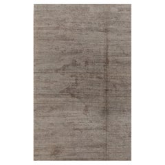 Alfombra de textura moderna Rug 
Kilim en tonos neutros topo y gris sobre tono