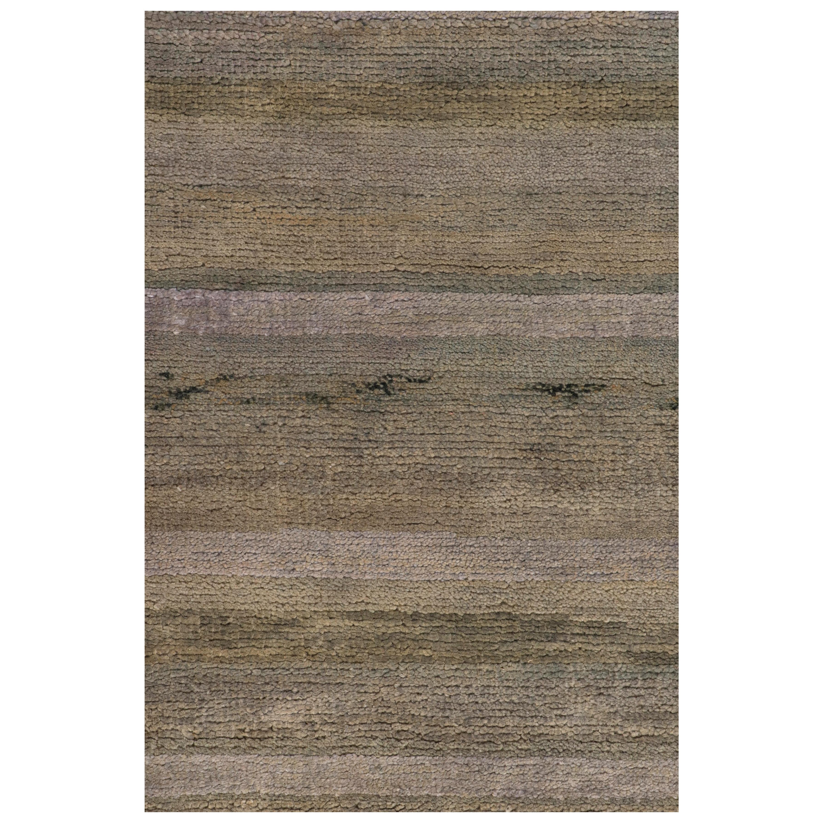 Rug & Kilims moderner Strukturteppich in Grau- und Beigetönen im Angebot