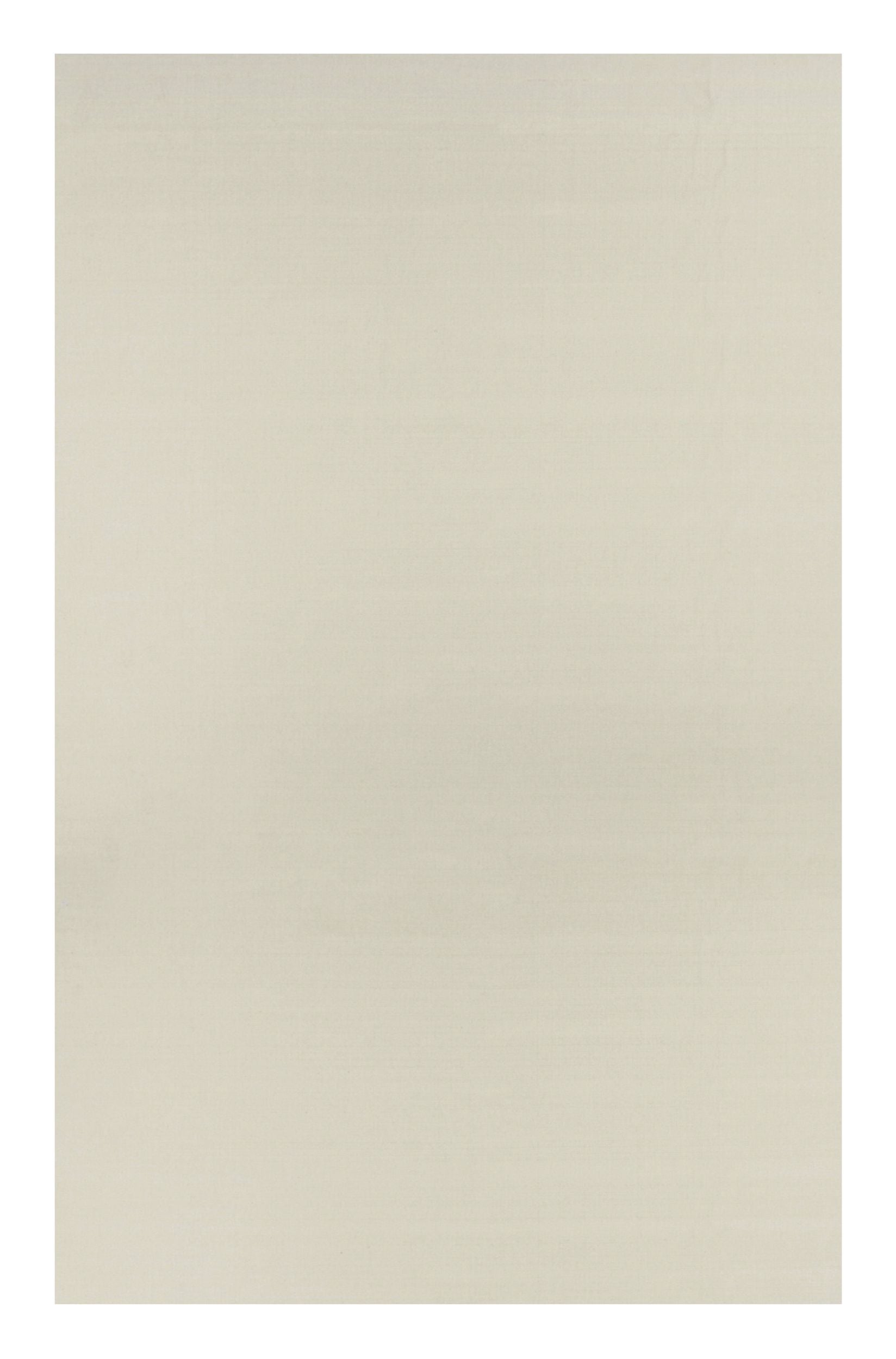 Rug & Kilim’s Modern Textural Rug in White Tones