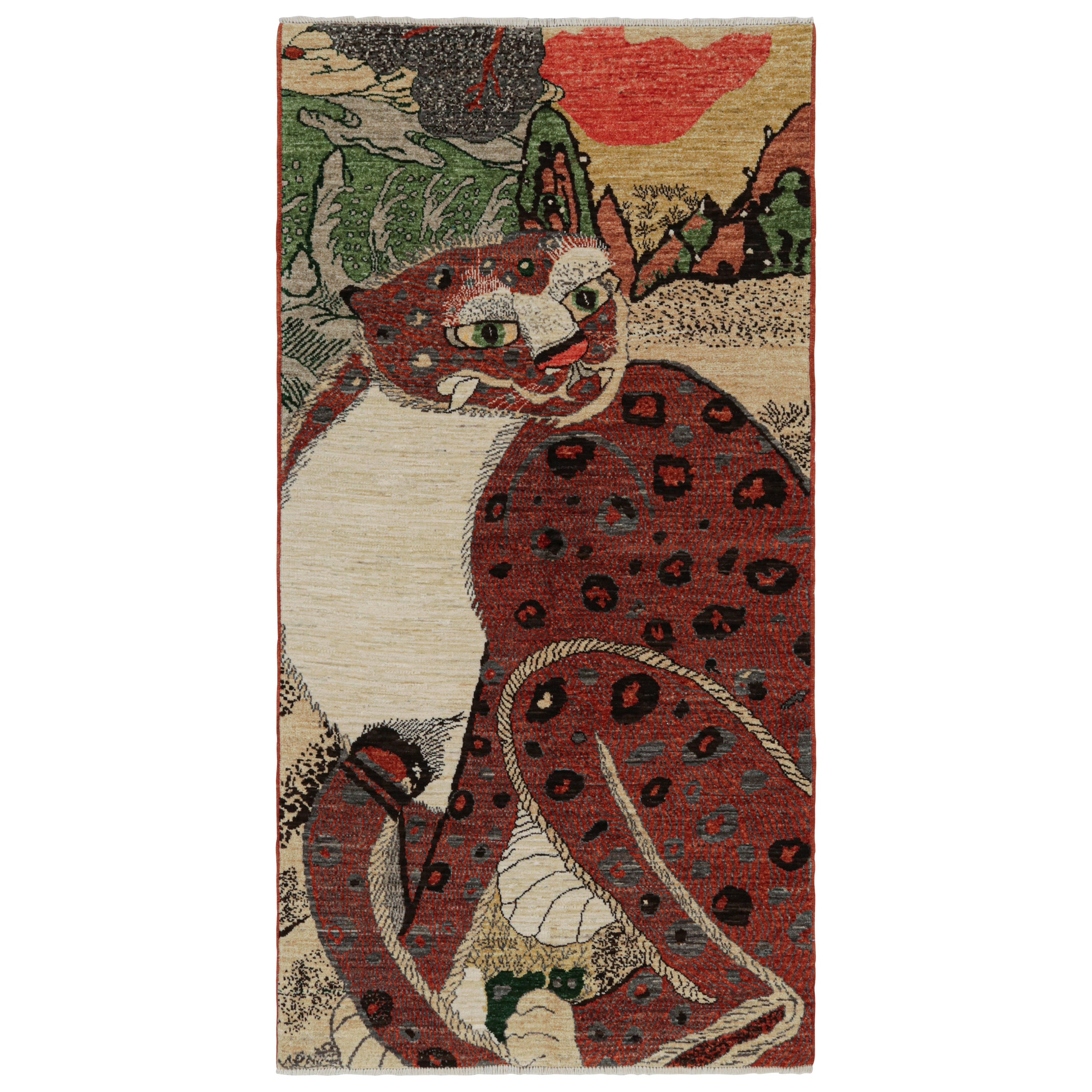Rug & Kilim, il moderno tappeto pittorico policromatico "Tiger"